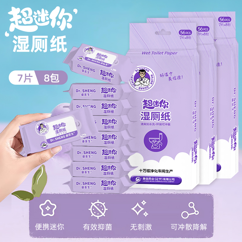 Mini Toilet Wipes